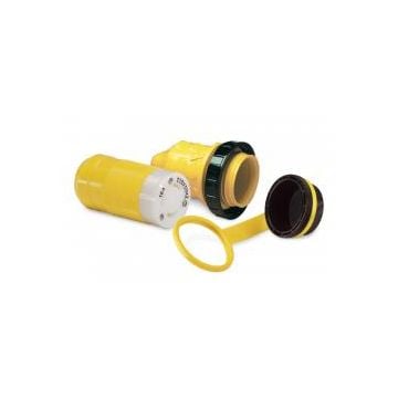 Shore power connector kit 199114 (Includes 16A 230V female connector, weatherproof cover with threaded ring & watertight cap)