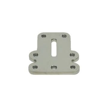Plate for centre engine (X.376) SS316 for 06.01.0128 (to be used for 2 cylinder 3 engine application)