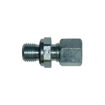 Connector Dia. 10 mm G3/8 cylindric for inflexible hydraulic hose