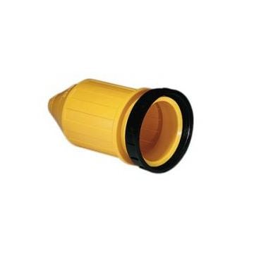 Cover 7715CRN for 08.13.0054 weatherproof with threaded sealing ring