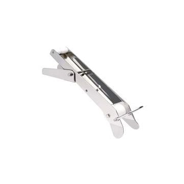 Bow Roller extendable hinged for 13 mm chain (527x239x125mm) SS316 body & nylon roller