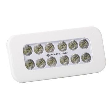 Spreader Light LED SL12 Flush Mount 12/24V 12-LED 2000lm 8000K White Bezel Aluminium Body